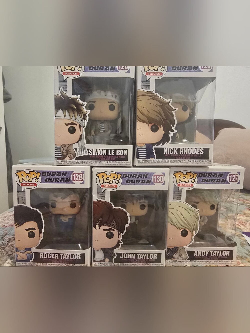 Duran Duran FUNKO POP SET